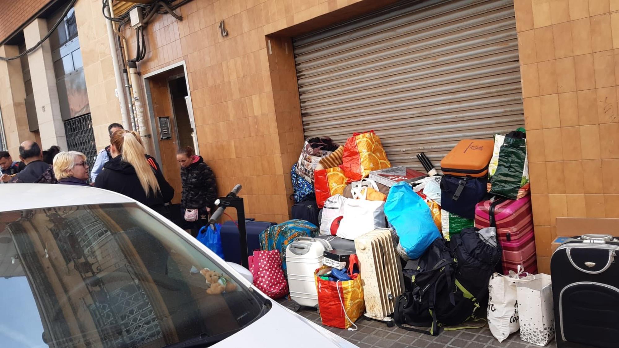 Desahucio en Badalona.